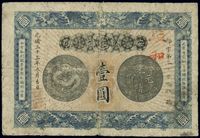 光绪三十三年（1907年）安徽裕皖官钱局壹圆