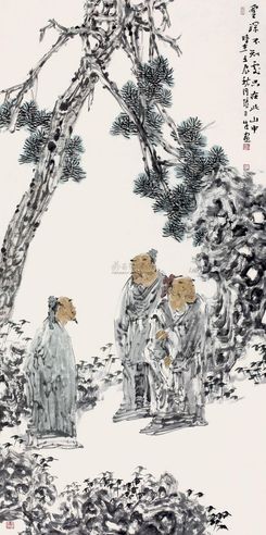 张犇 2012年作 云深不知处，只在此山中