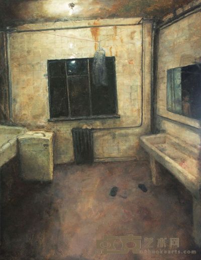 王岱山 2007年作 人-物16 130×100cm