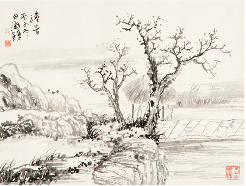 林海钟 山水