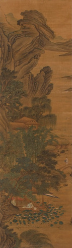 无款 山水 立轴