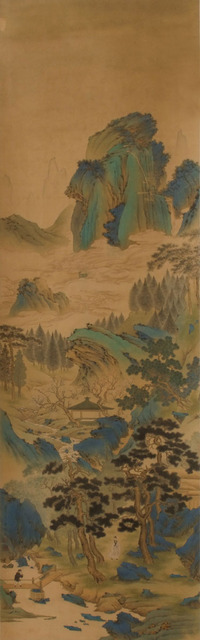 文嘉 山水 立轴