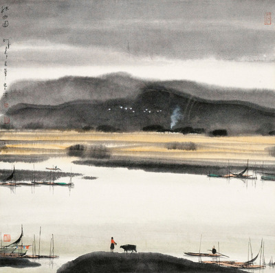 杨明义 山水
