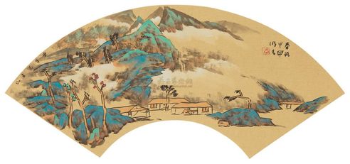 李明久 2004年作 春讯 镜心