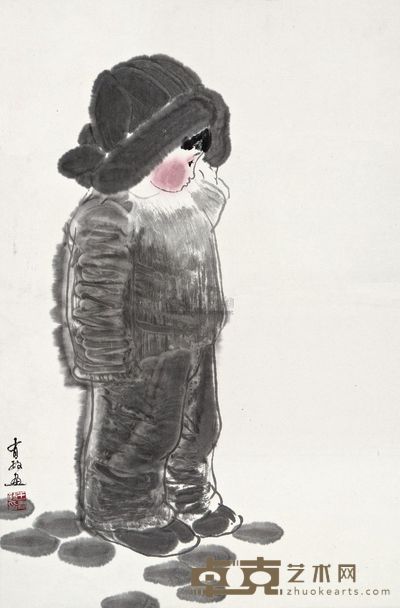 王有政 冬意 镜片 69×46cm