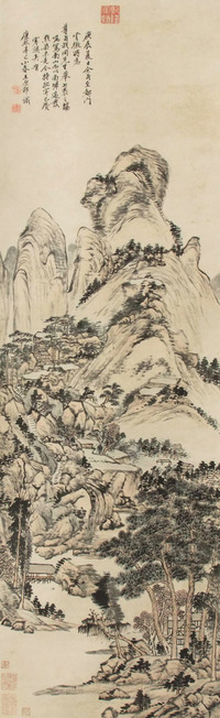 王原祁 山水