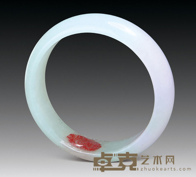 翡翠手镯 重量：57.7g
