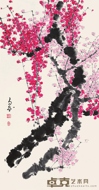 梅花 37cm 宽:70cm