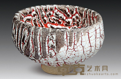 吕良坤茶道碗 14cm 高:9.5cm 底径:5.5cm