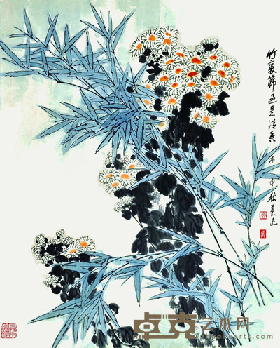 鲁慕迅 清香图 72*58cm 约:3.76平尺
