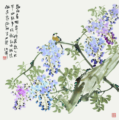 沈伟    花鸟