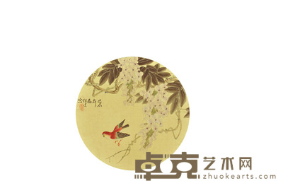 刘任求 花鸟(三) 30*30cm 约:0.81平尺