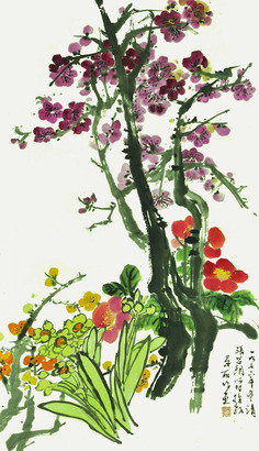晏丽    花卉