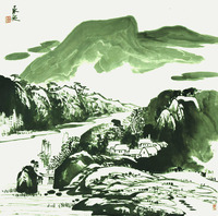 鲁永欢  山水