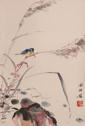 周祖铭《花鸟》