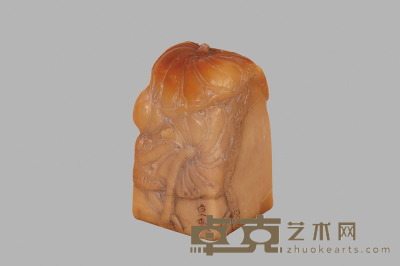 陈巨来刻大风堂印章 6×3.5cm×3.6