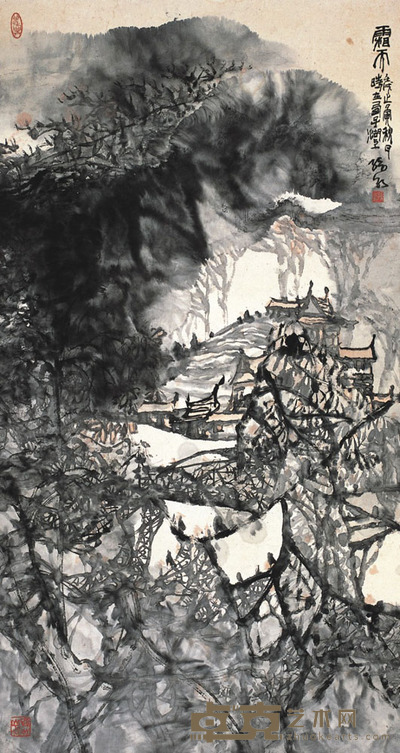 孙永 霜天晓色 48×90cm