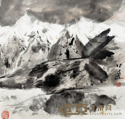 郭公达  山 水 33*35