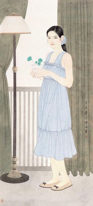 陈治 2012年作 清新 镜片