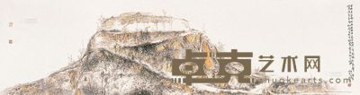 李天锁 山水 镜片 48×180cm