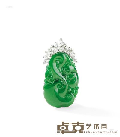 称心如意 翡翠挂件 --