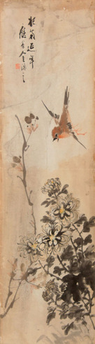 佚  名 花鸟镜框