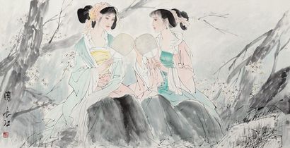 冯长江 人物 镜心