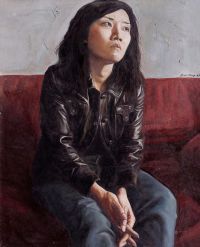 寇强 2007年作 肖像——失焦的远方