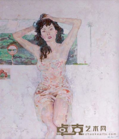 魏鲁安 2007年作 烈日·惊醒 115×100cm