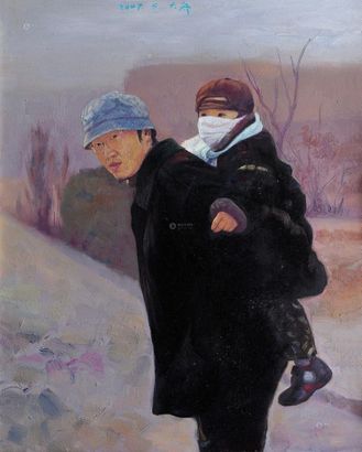 张晓鹏 2007年作 严冬