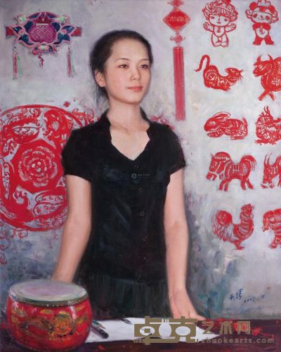 杨长胜 2007年作 新教师 100×80cm
