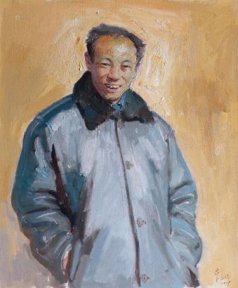 章文浩 2007年作 工头老李的肖像