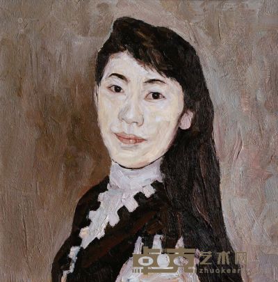 黎伟明 2007妻子的肖像 60×60cm