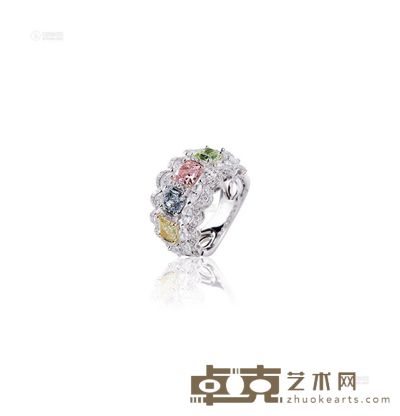 “四季”彩钻戒指 --