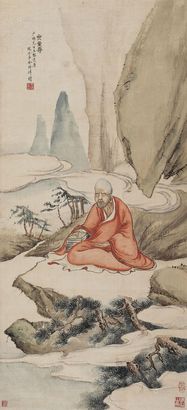 余琦 无量寿 镜心