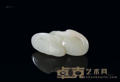 清中期 白玉鹅 长5.5cm