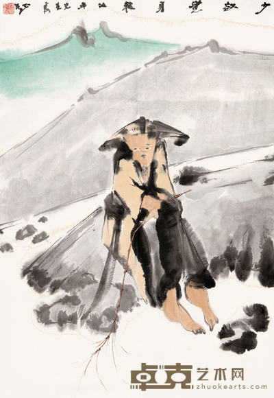 张正民 人物 70×48cm 约3.0平尺