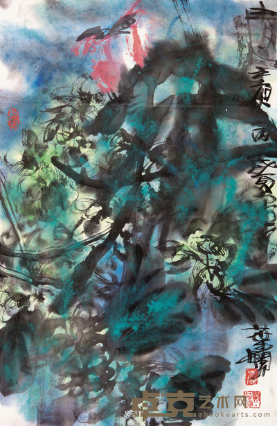 叶烂 春之夜 69×45cm 约2.8平尺