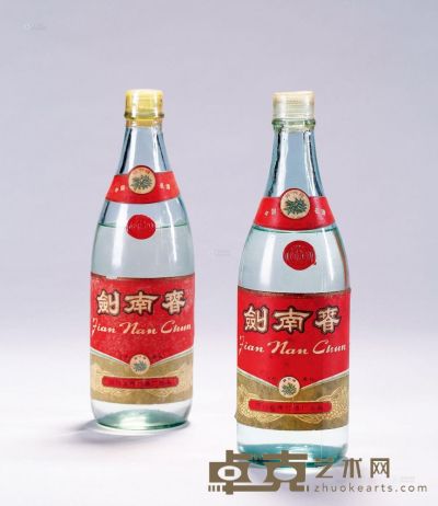 80年代初期产绵竹牌剑南春酒 --