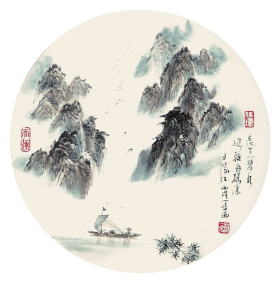 蔡一鸣 山水