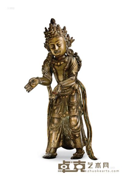 明代（1368-1644） 供养菩萨 高20cm