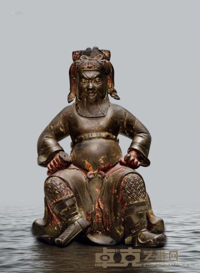 明代（1368-1644） 关公 高28cm