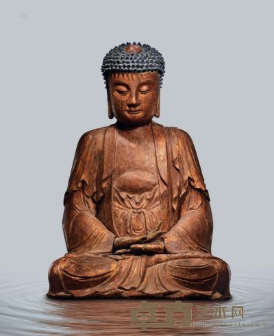 明代（1368-1644） 阿弥陀佛 高95cm
