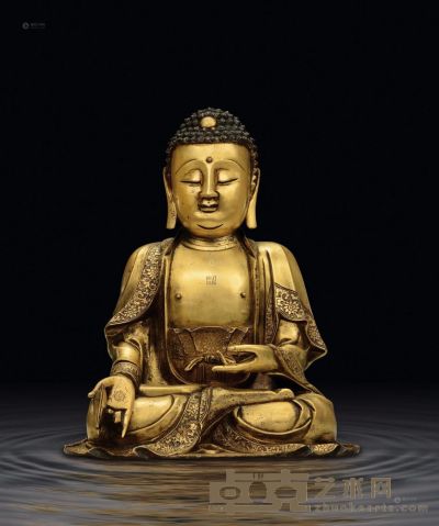 明代（1368-1644） 药师佛 高34cm