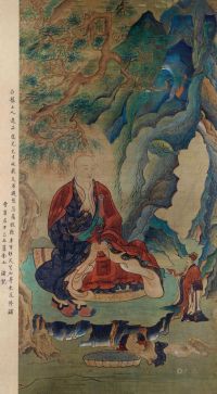 清代（1644-1911） 罗汉唐卡
