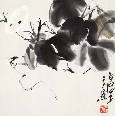 齐良迟 牵牛花