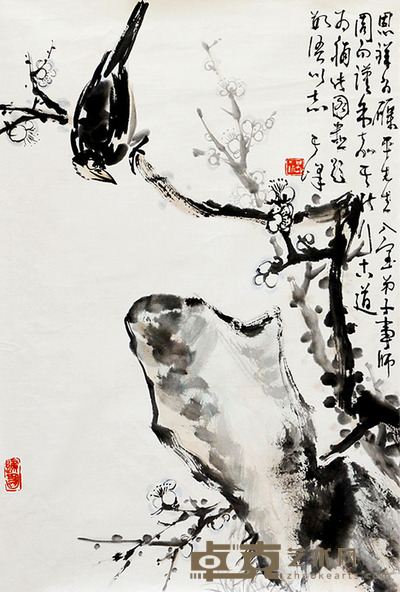 孙其峰 花鸟 68×46
