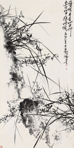 刘昌潮 幽兰图