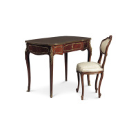 法国路易十六小写字桌&书椅（2件）