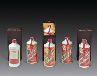 1977-1982年贵州茅台酒(0.54大飞仙)-(配锦盒)